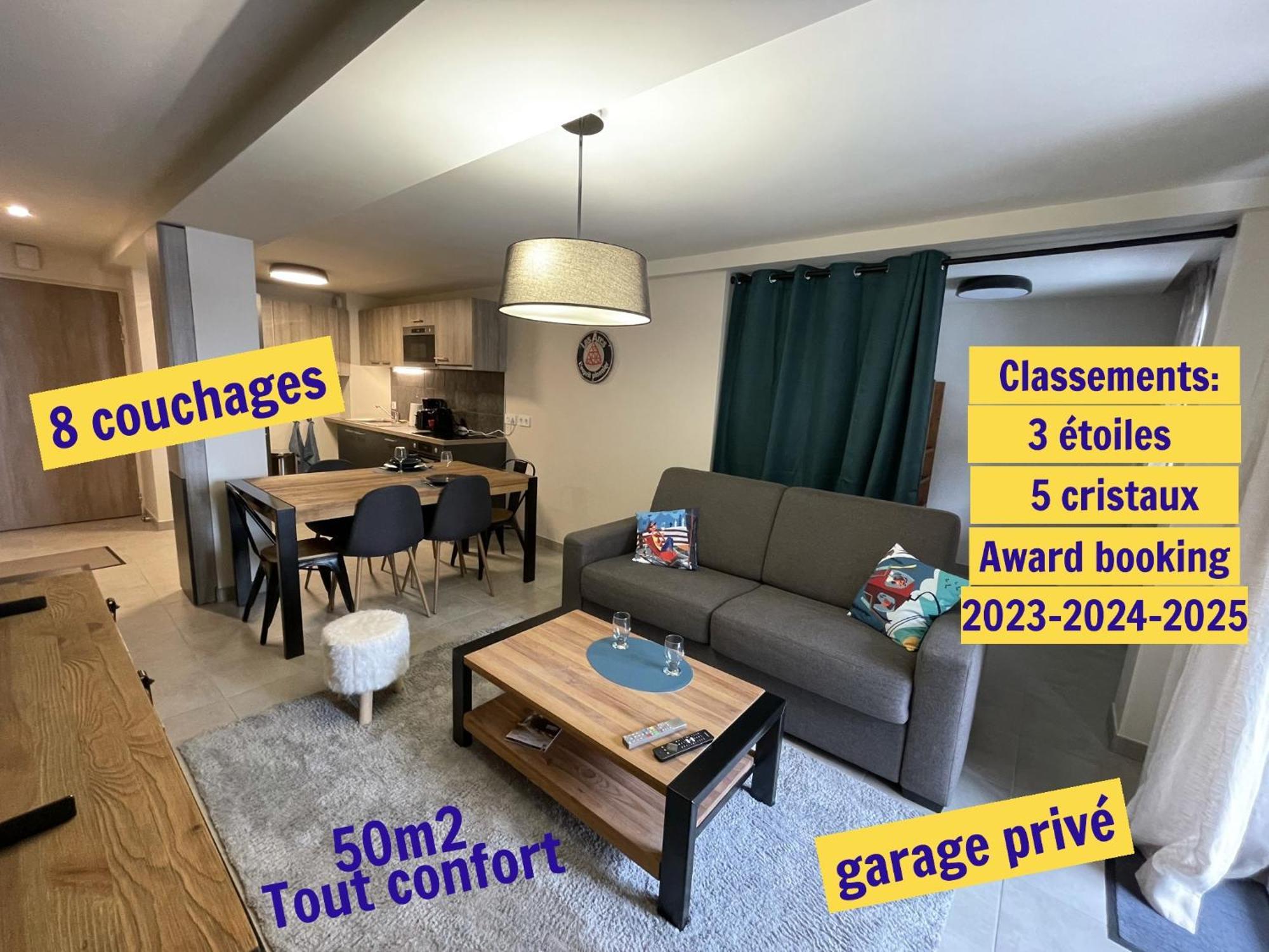 Arc 1800 Appartement 6-8 Pers,5 Cristaux, Avec Garage Les Arcs  Екстериор снимка
